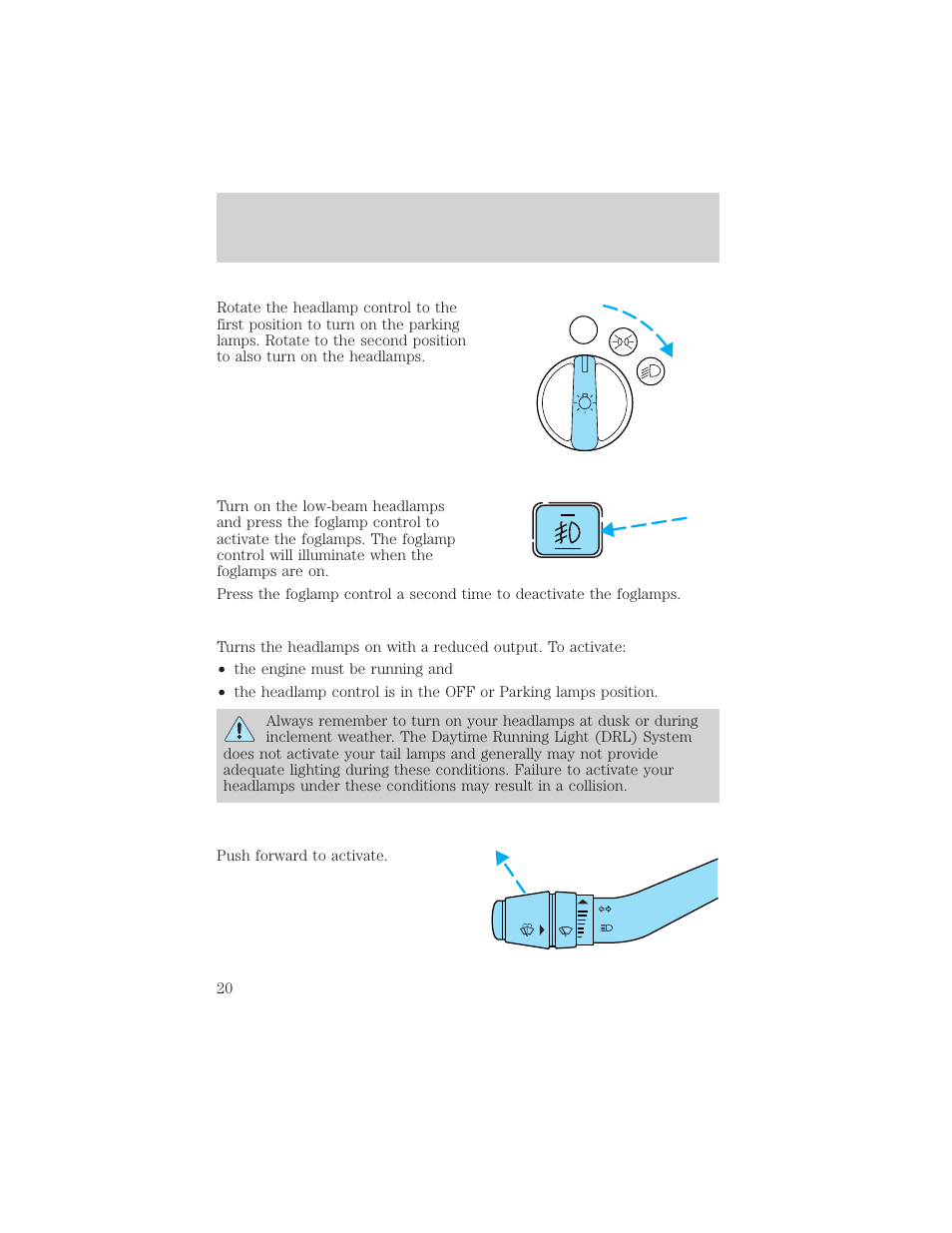 Controls and features | Mercury 1999 Mountaineer User Manual | Page 20 / 248