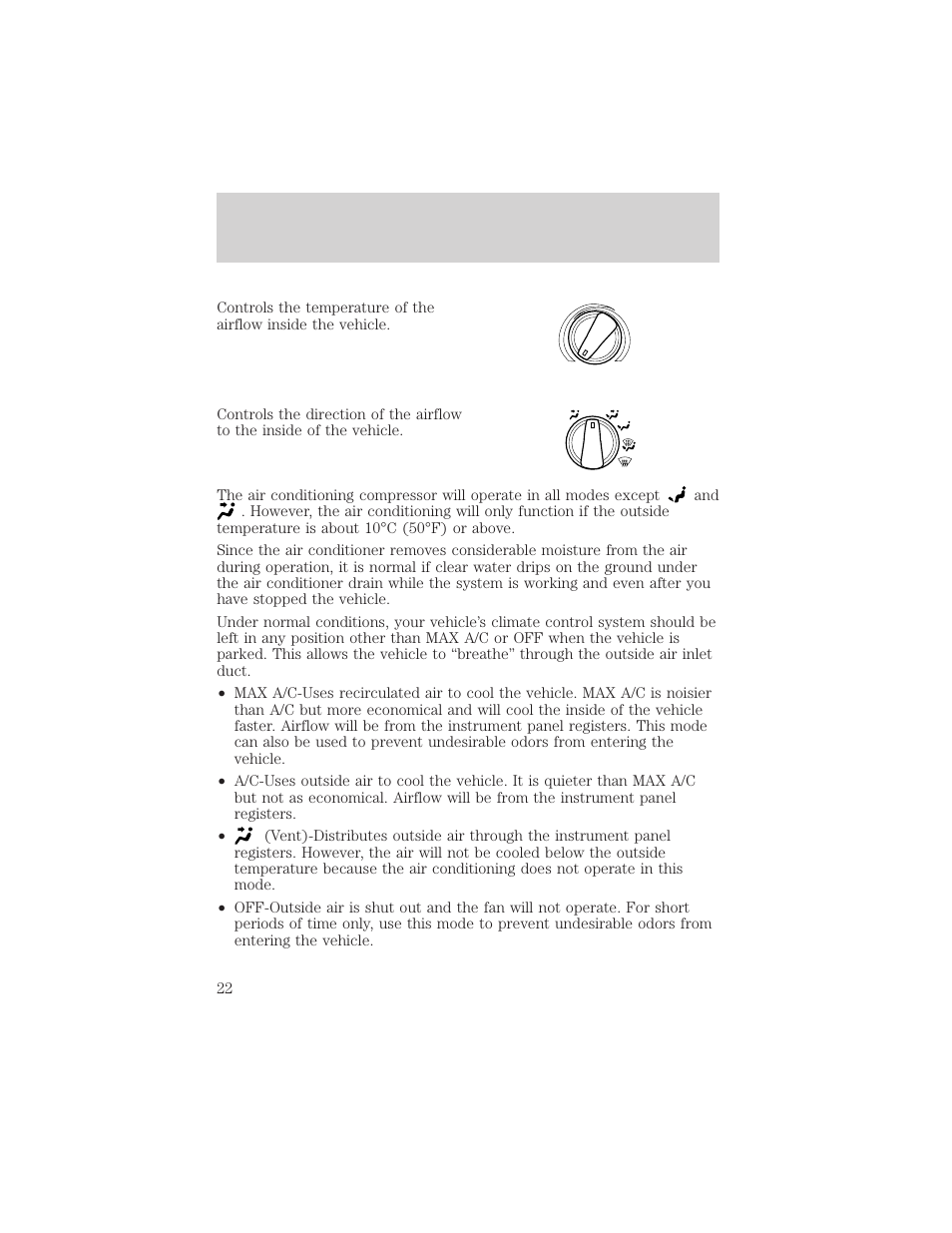 Controls and features | Mercury 1999 Mountaineer User Manual | Page 22 / 248