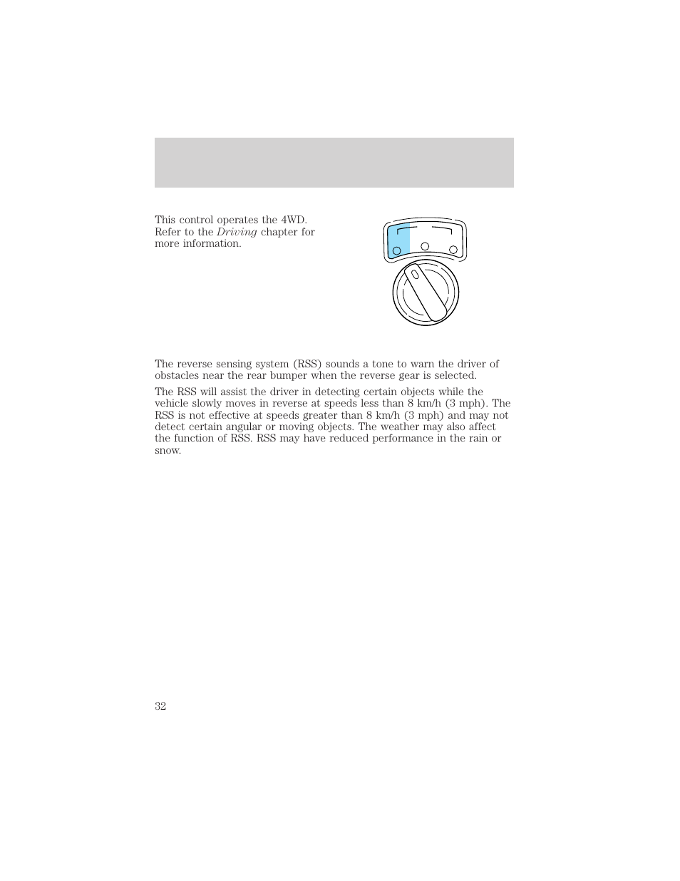 Controls and features | Mercury 1999 Mountaineer User Manual | Page 32 / 248