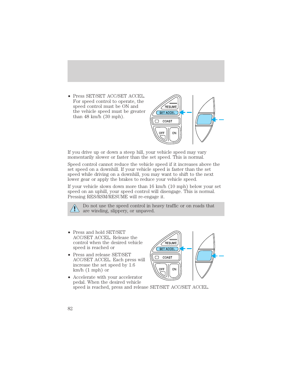 Controls and features | Mercury 1999 Mountaineer User Manual | Page 82 / 248