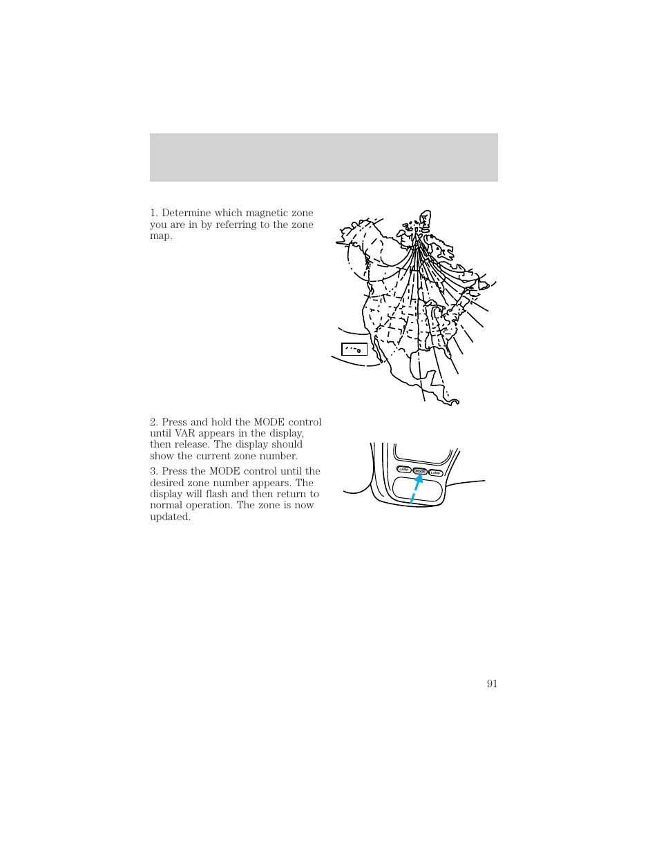 Controls and features | Mercury 1999 Mountaineer User Manual | Page 91 / 248