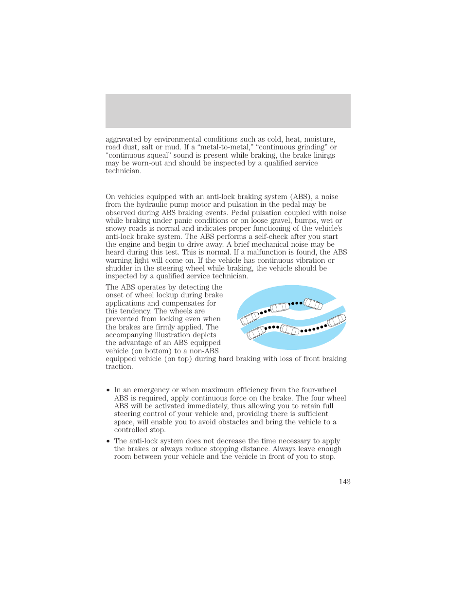 Driving | Mercury Grand Marquis 2002 User Manual | Page 143 / 248