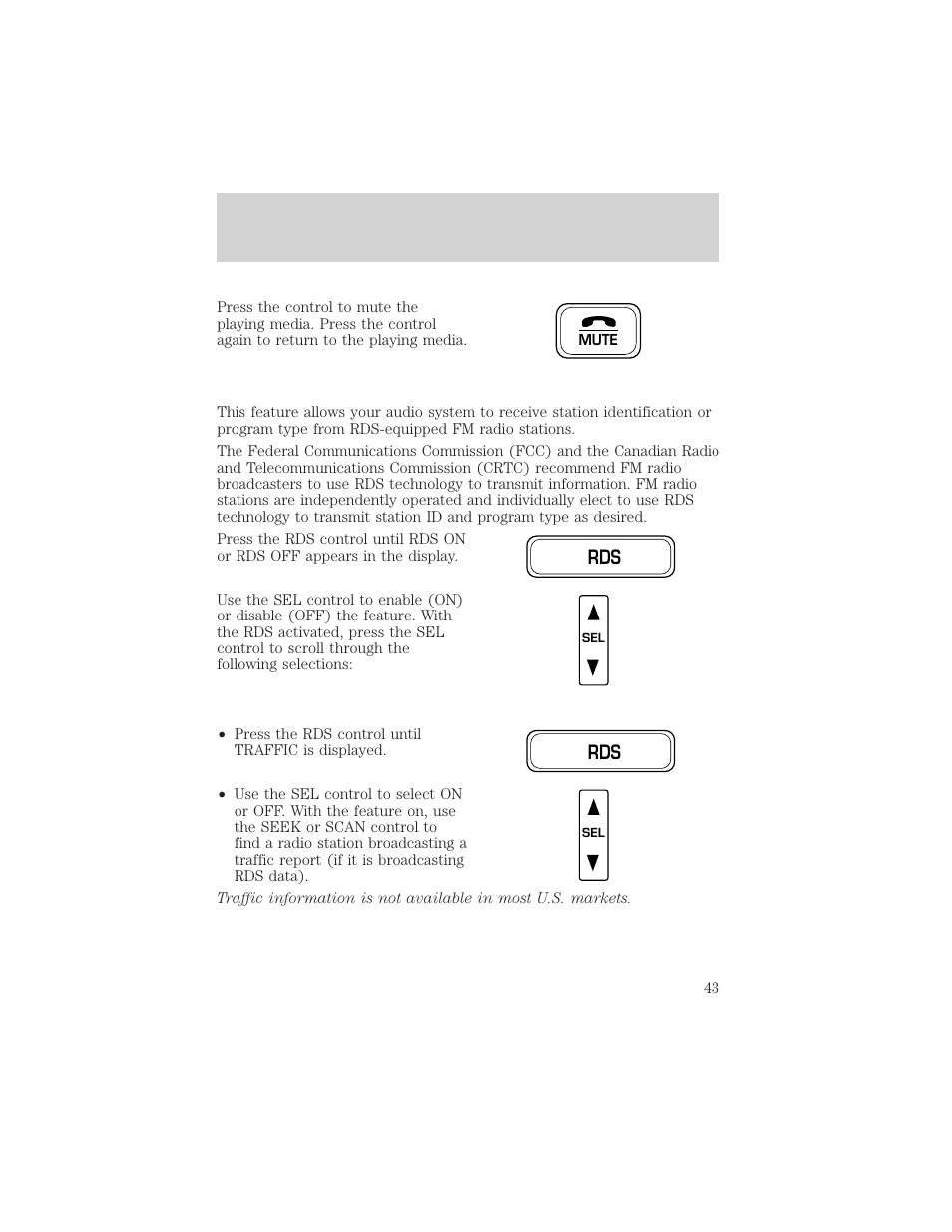 Entertainment systems | Mercury Grand Marquis 2002 User Manual | Page 43 / 248