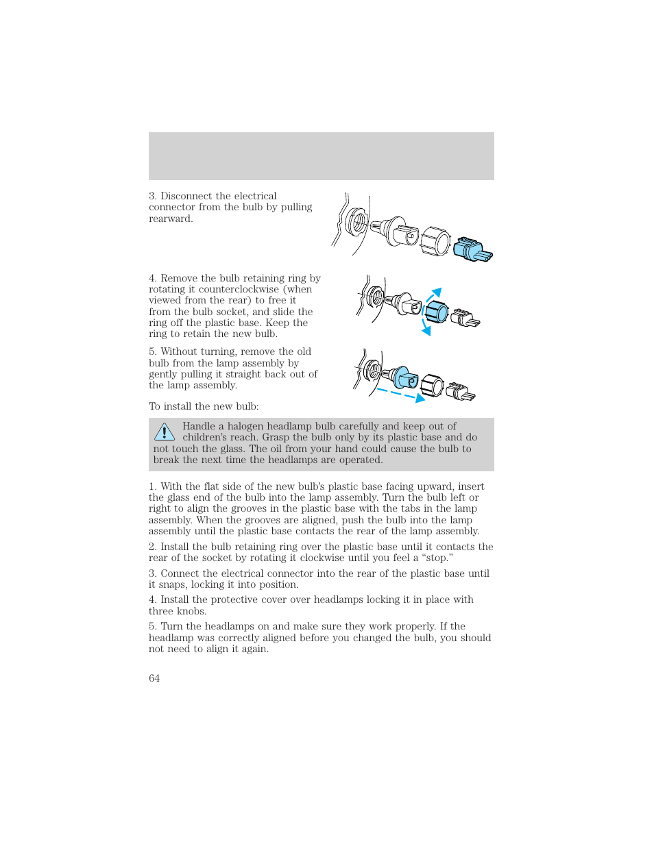 Lights | Mercury Grand Marquis 2002 User Manual | Page 64 / 248