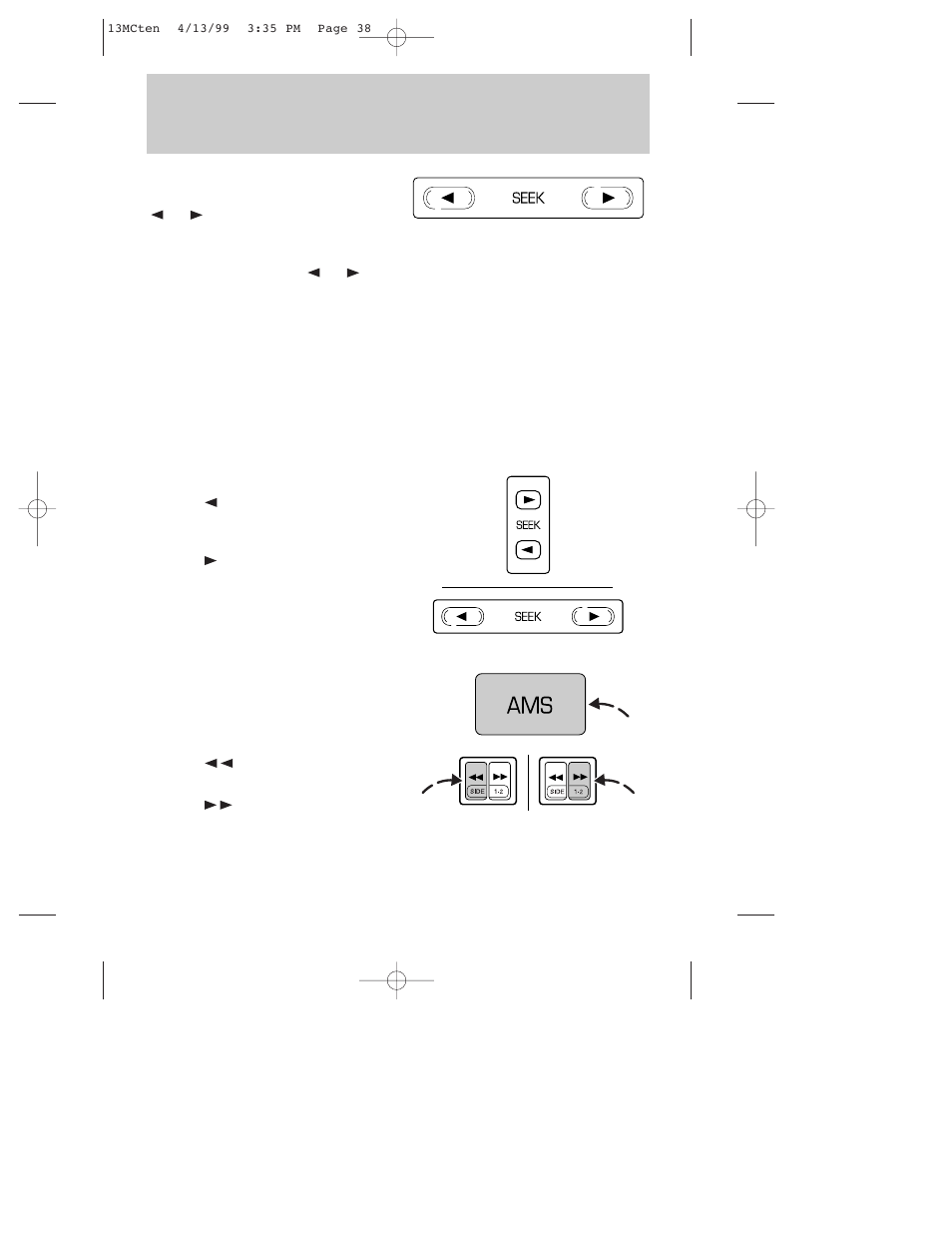 Controls and features | Mercury 1999 Mystique User Manual | Page 38 / 244