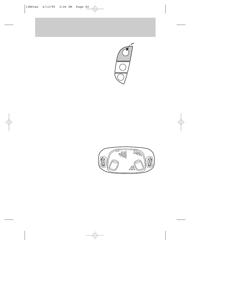 Controls and features | Mercury 1999 Mystique User Manual | Page 60 / 244
