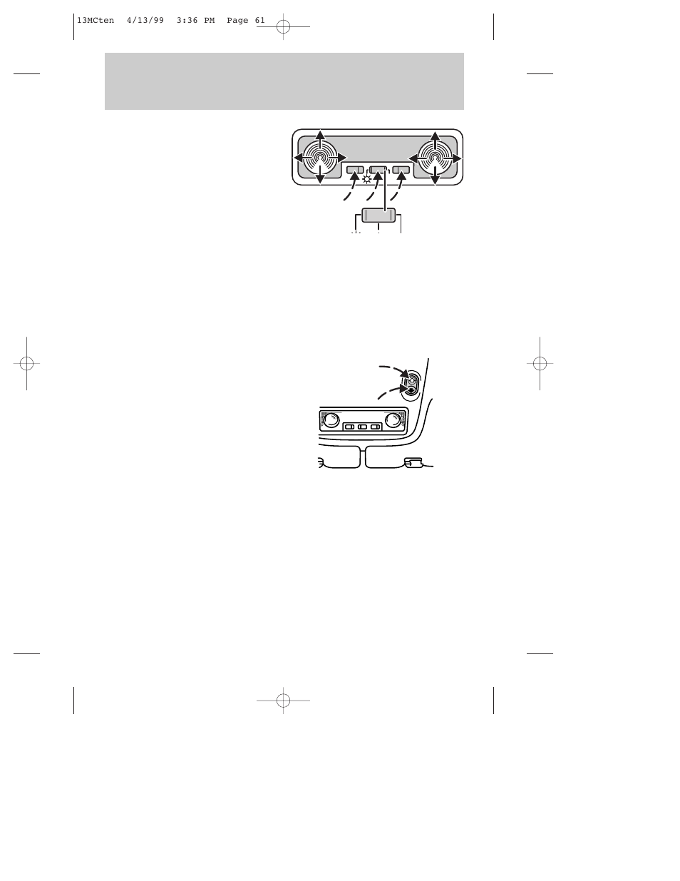 Controls and features | Mercury 1999 Mystique User Manual | Page 61 / 244