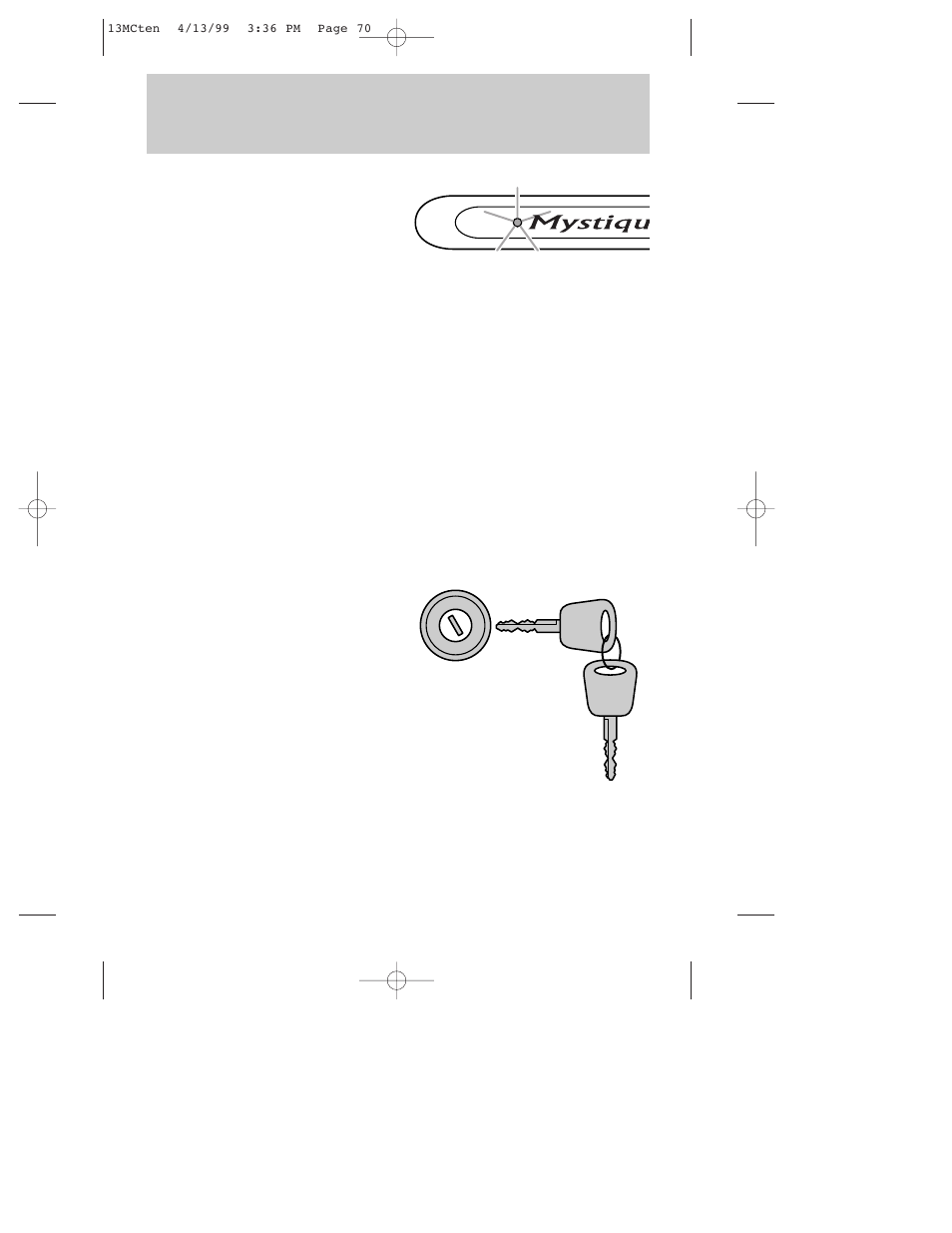 Controls and features | Mercury 1999 Mystique User Manual | Page 70 / 244
