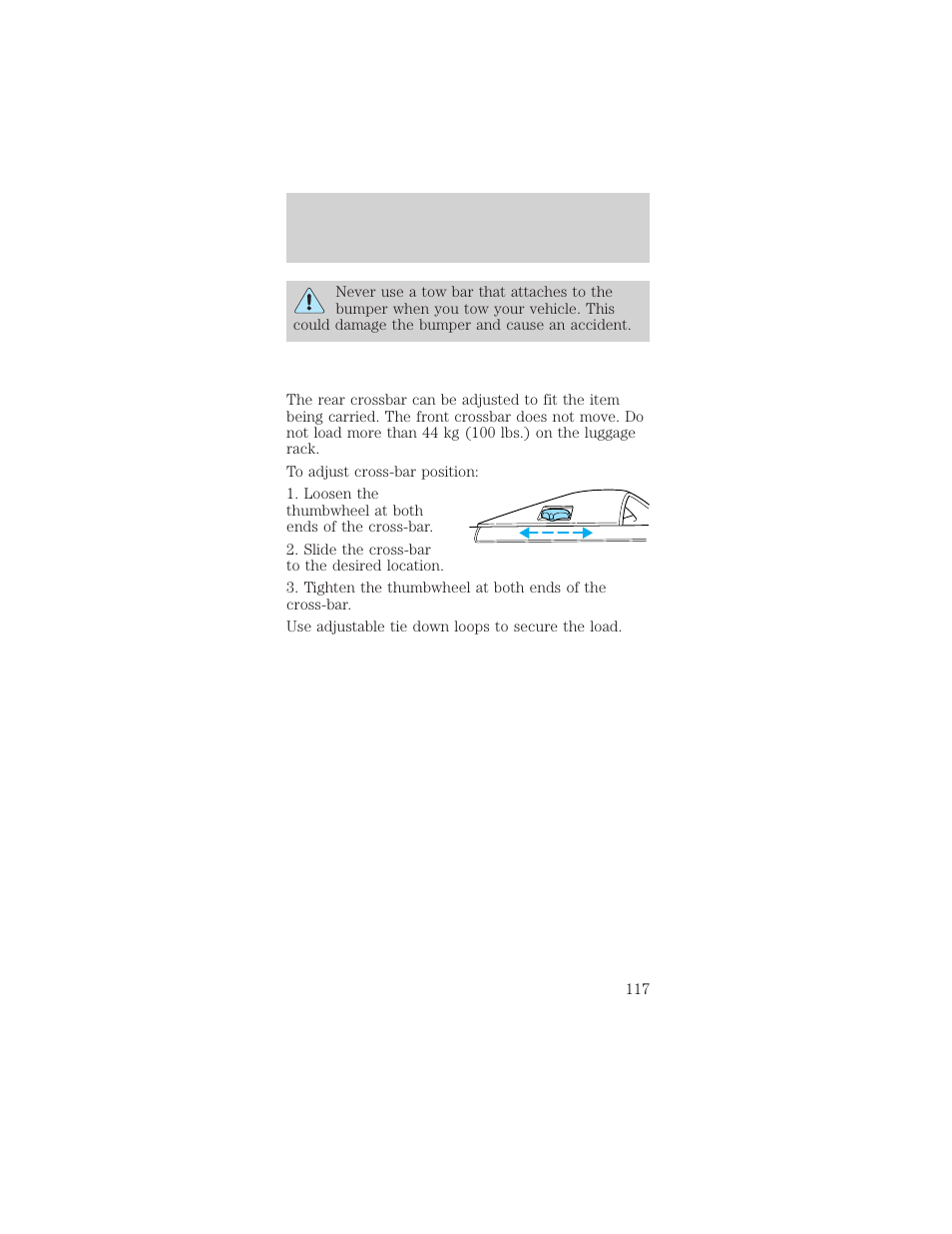 Driving | Mercury Sable 1999 User Manual | Page 117 / 216