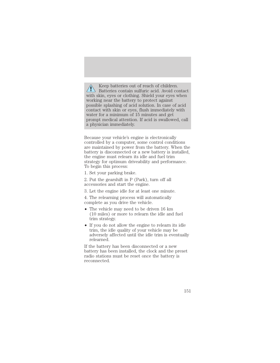 Maintenance and care | Mercury Sable 1999 User Manual | Page 151 / 216