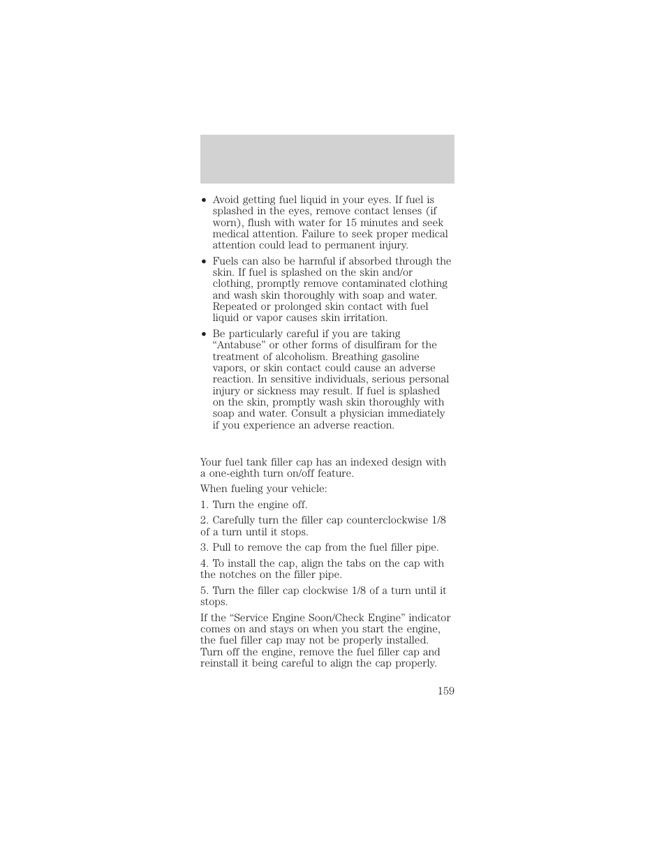 Maintenance and care | Mercury Sable 1999 User Manual | Page 159 / 216