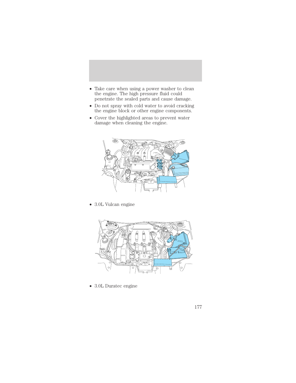 Maintenance and care | Mercury Sable 1999 User Manual | Page 177 / 216