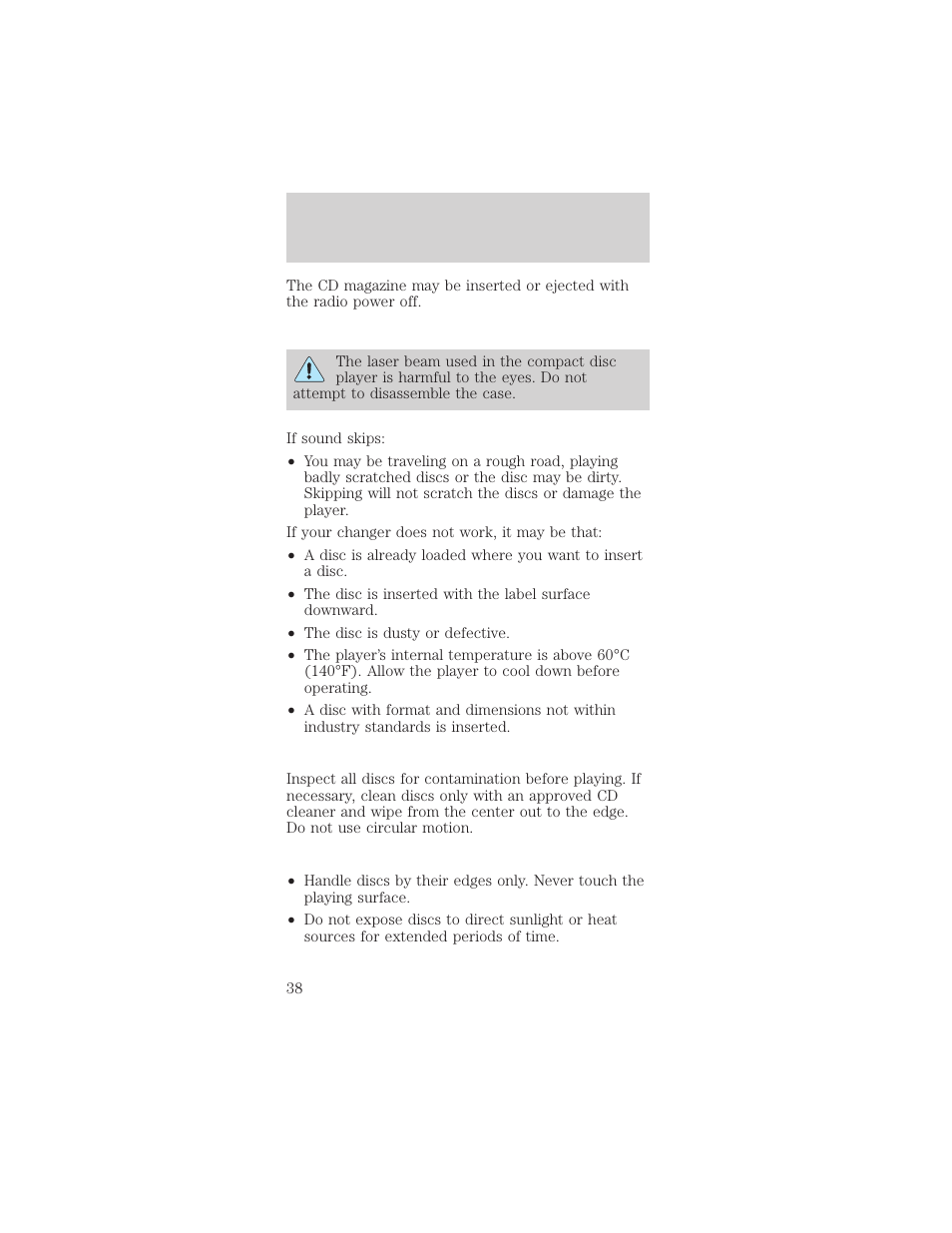 Controls and features | Mercury Sable 1999 User Manual | Page 38 / 216