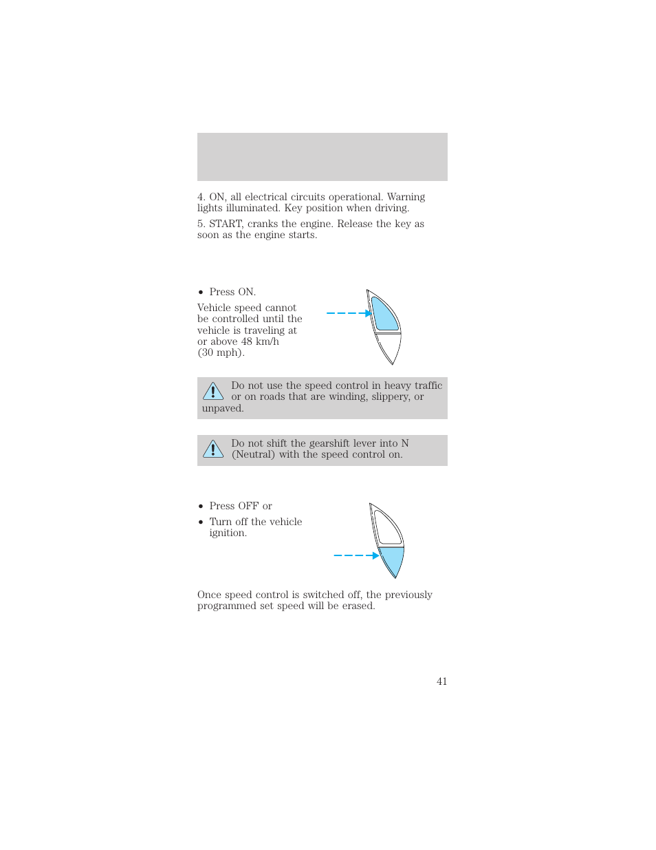 Controls and features | Mercury Sable 1999 User Manual | Page 41 / 216