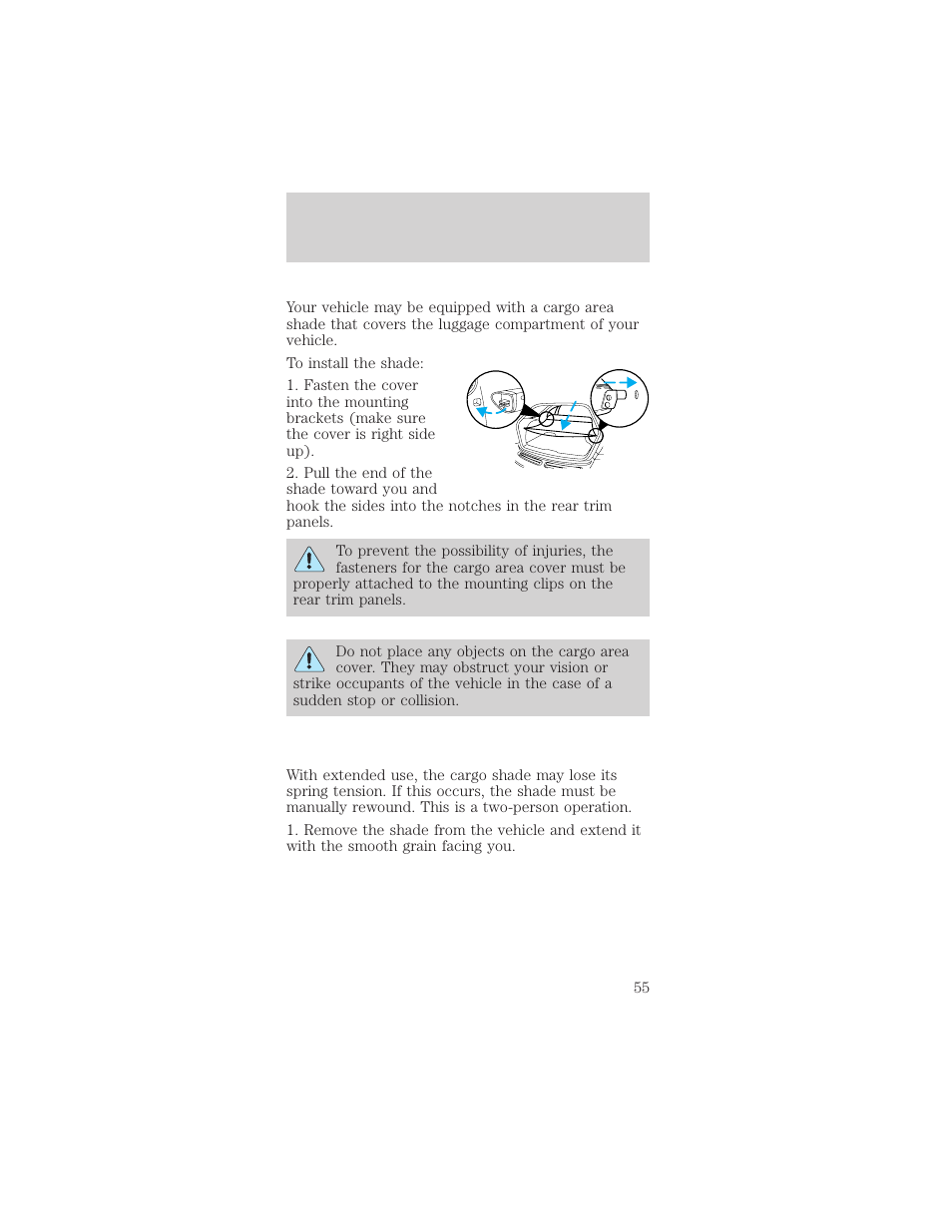 Controls and features | Mercury Sable 1999 User Manual | Page 55 / 216