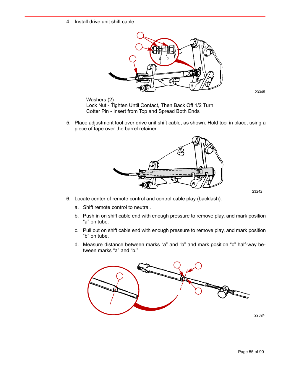 Mercury INSTALLATION MANUAL D7.3L D-TRONIC User Manual | Page 55 / 90