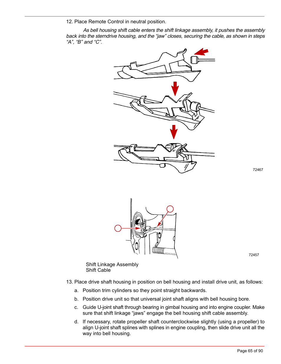 Cb a | Mercury INSTALLATION MANUAL D7.3L D-TRONIC User Manual | Page 65 / 90