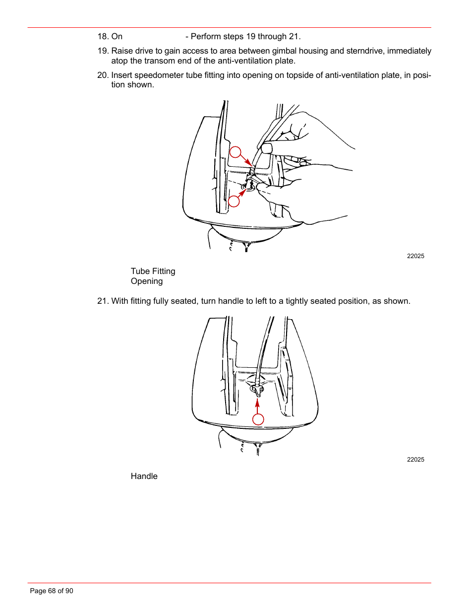 Mercury INSTALLATION MANUAL D7.3L D-TRONIC User Manual | Page 68 / 90