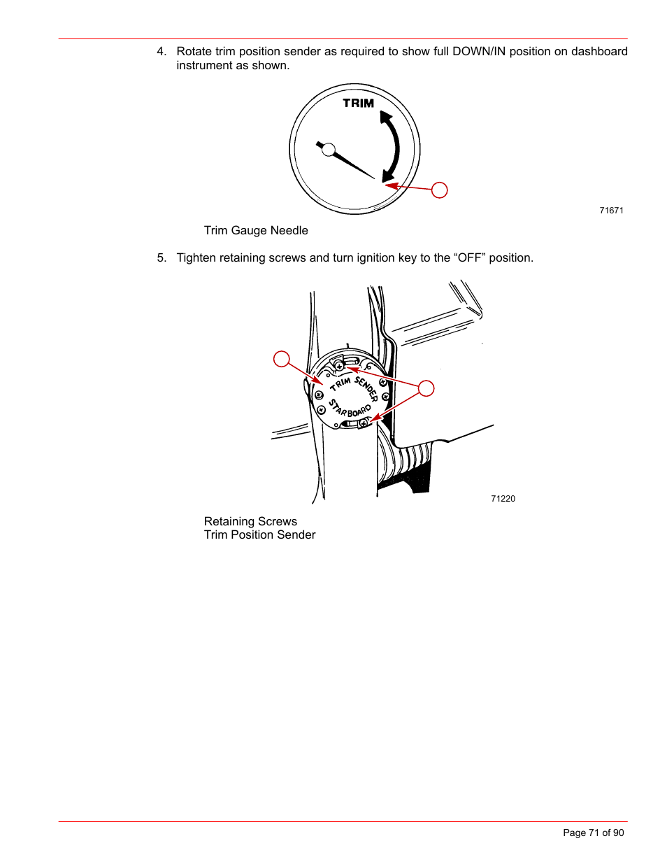 Mercury INSTALLATION MANUAL D7.3L D-TRONIC User Manual | Page 71 / 90