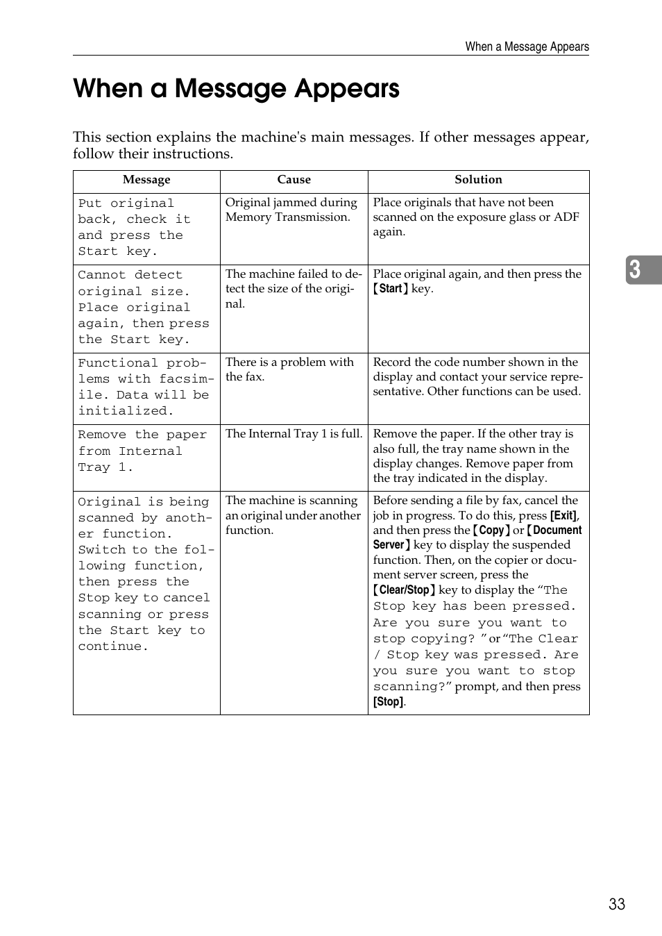When a message appears, 3when a message appears | Microsoft C4500 User Manual | Page 41 / 136
