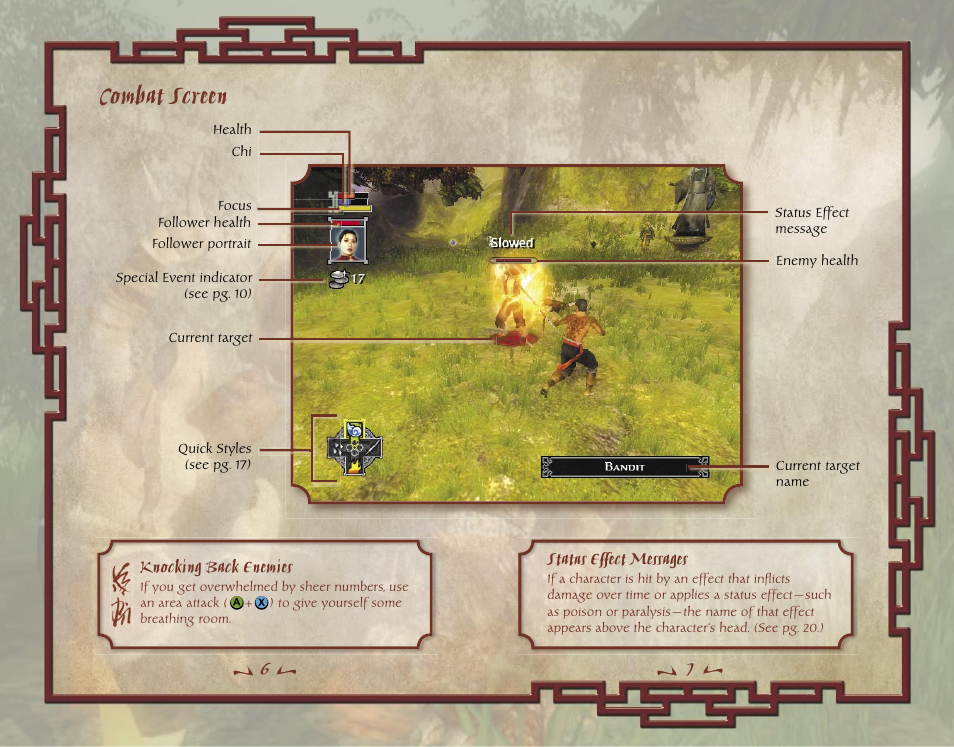 Combat screen | Microsoft X10-99979 User Manual | Page 5 / 18