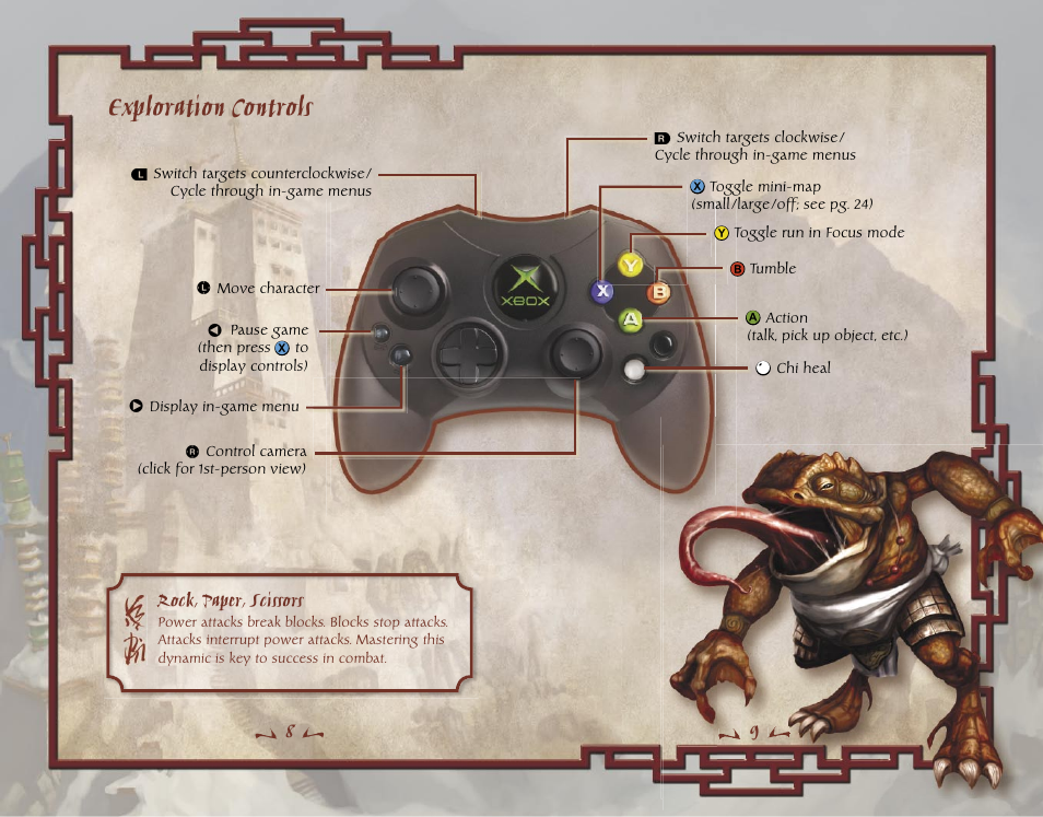 Exploration controls | Microsoft X10-99979 User Manual | Page 6 / 18