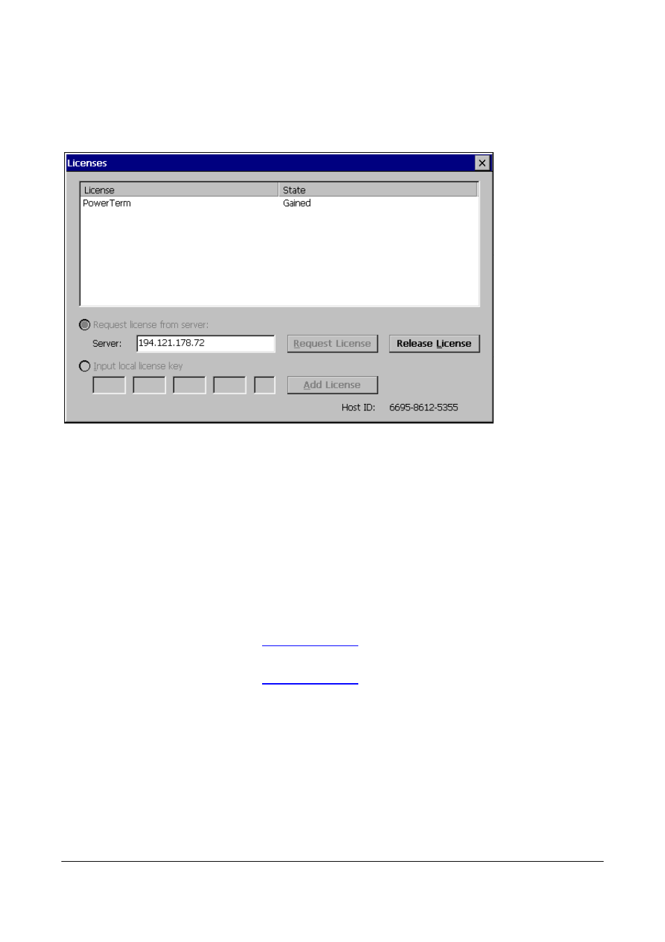 21 licenses, Licenses, License activation | Figure 46:licenses | Microsoft Windows CE A2xx User Manual | Page 33 / 43