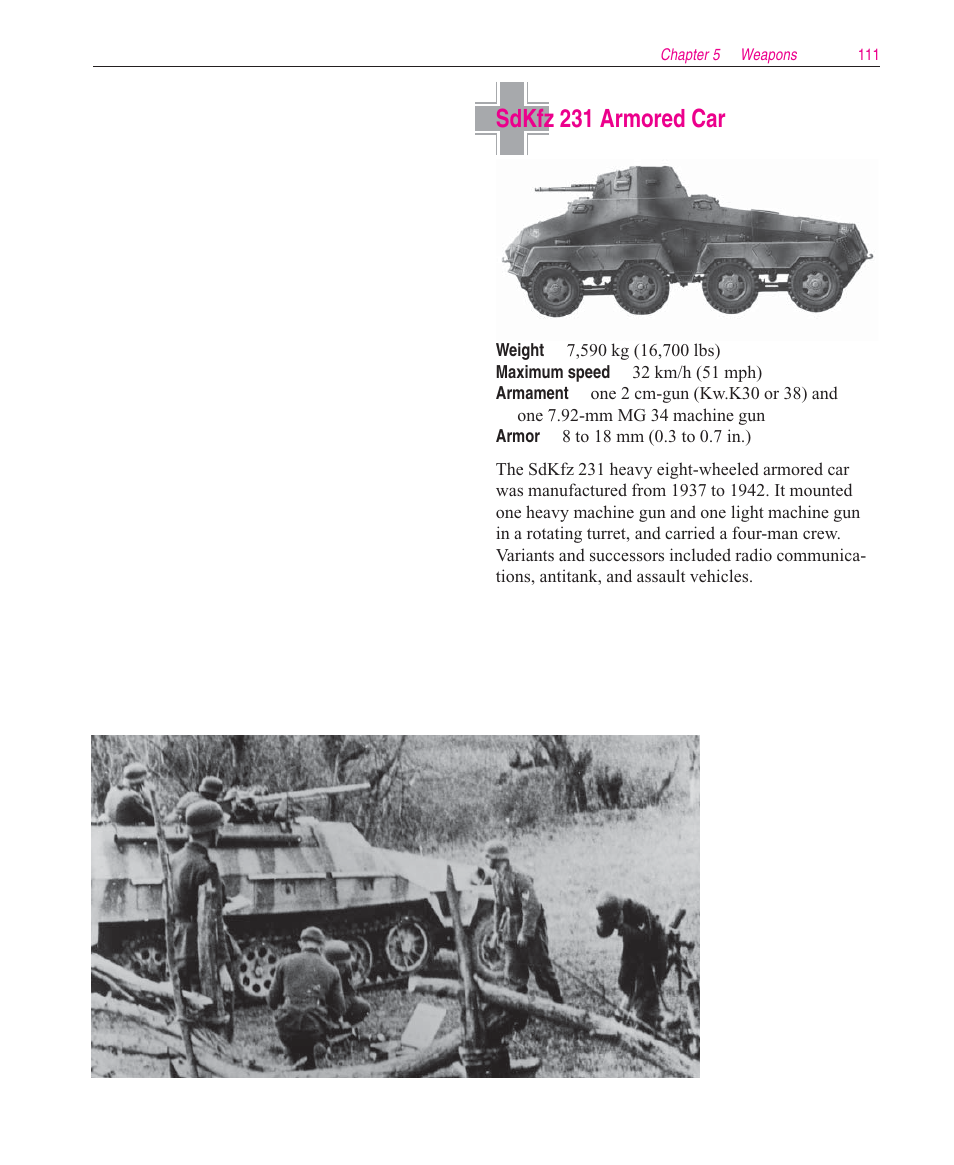 Sdkfz 231 armored car | Microsoft Close Combat User Manual | Page 112 / 163