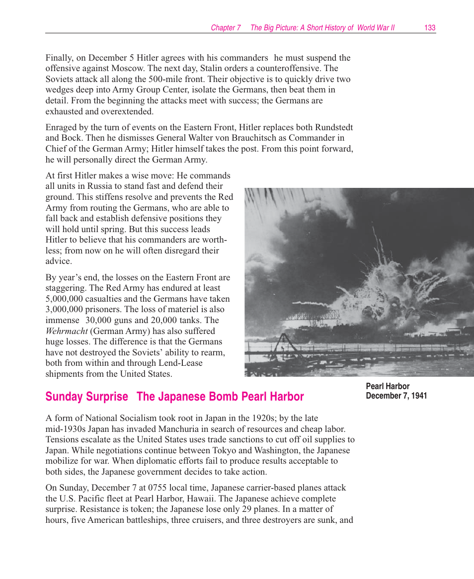 Sunday surprise  the japanese bomb pearl harbor | Microsoft Close Combat User Manual | Page 134 / 163