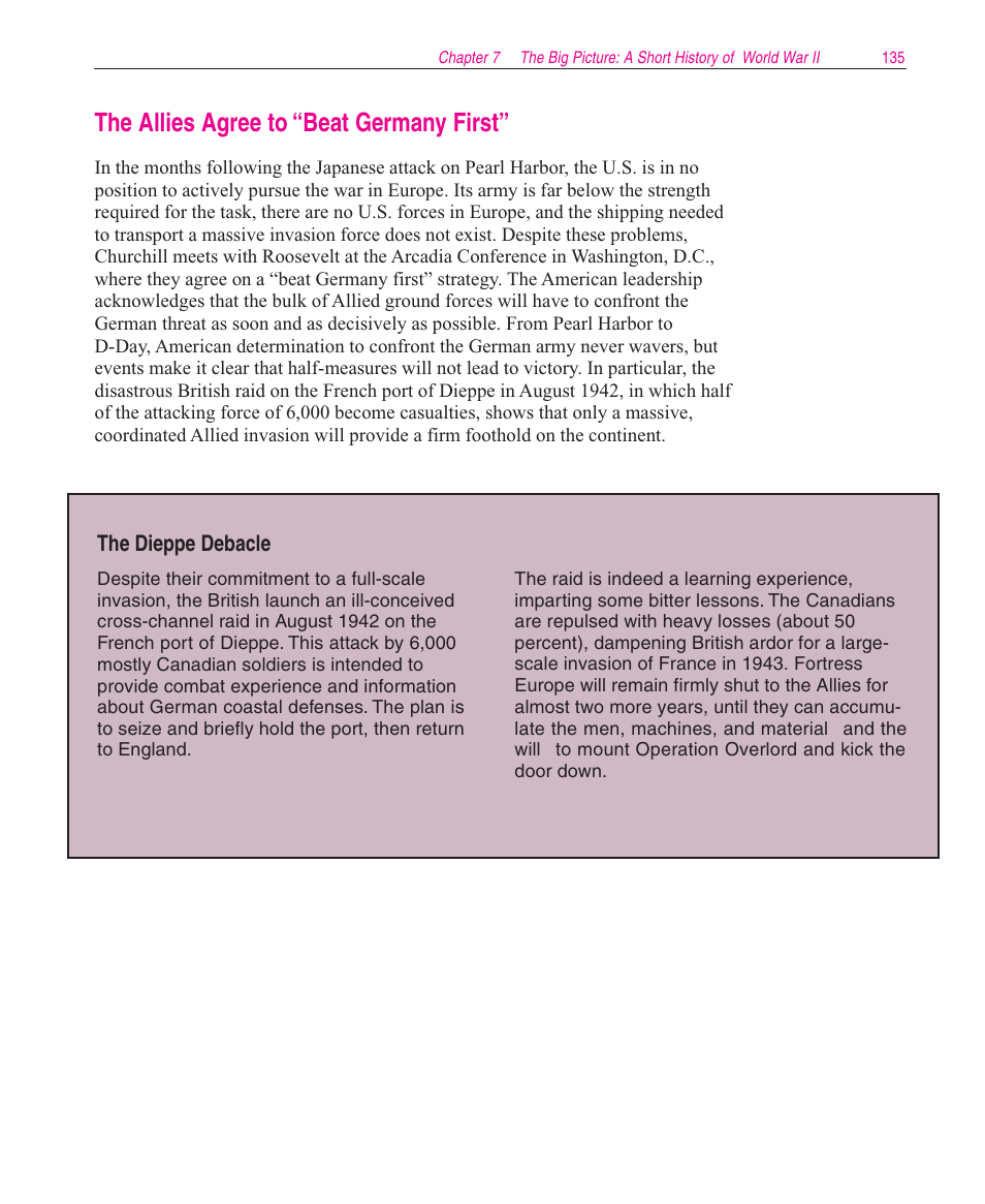 The allies agree to “beat germany first | Microsoft Close Combat User Manual | Page 136 / 163