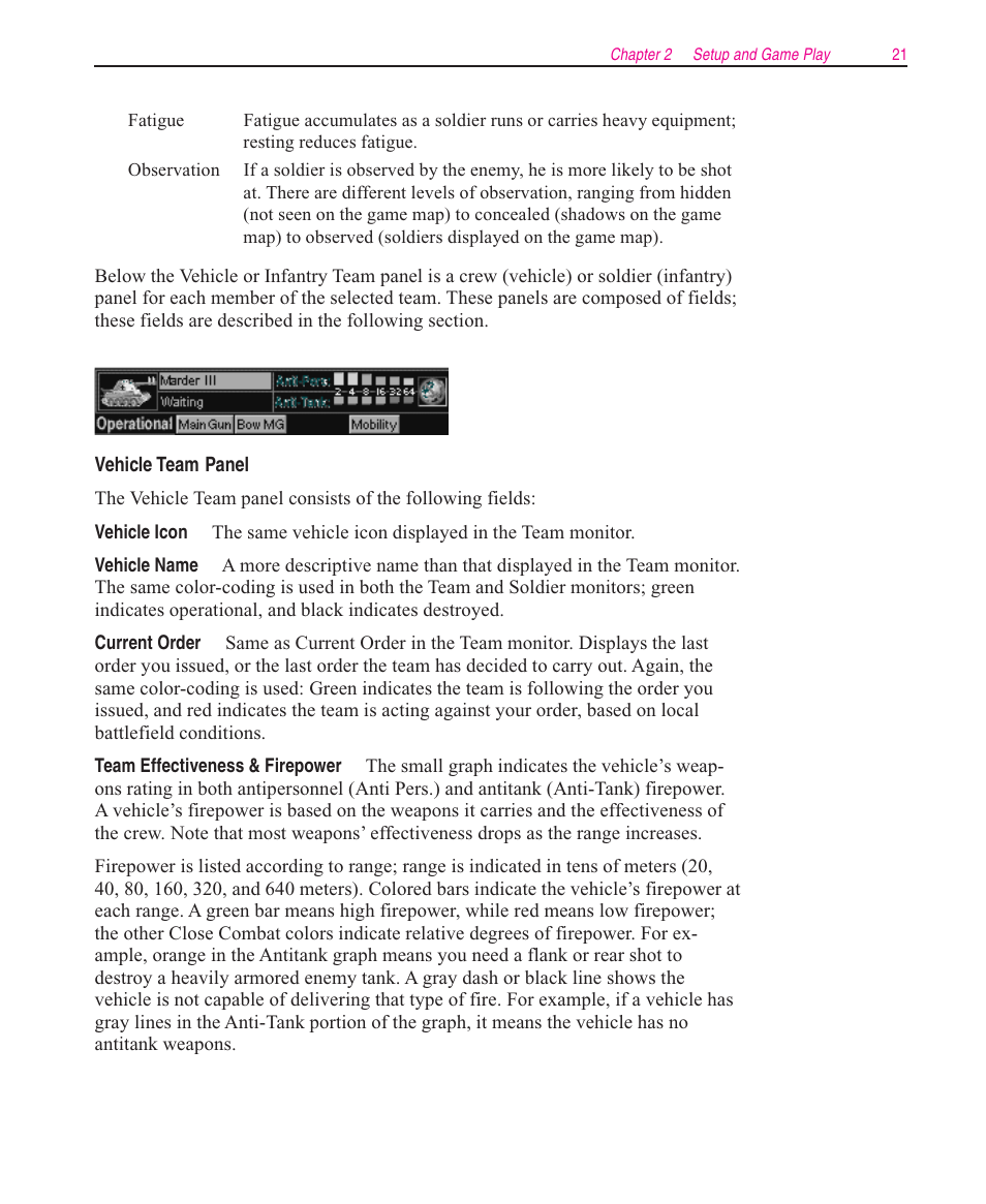 Microsoft Close Combat User Manual | Page 22 / 163