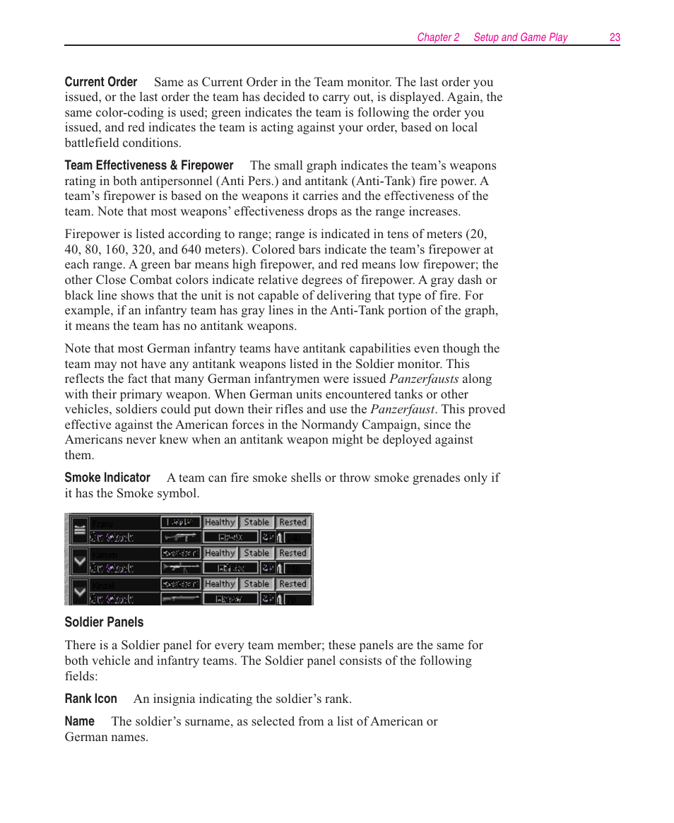 Microsoft Close Combat User Manual | Page 24 / 163