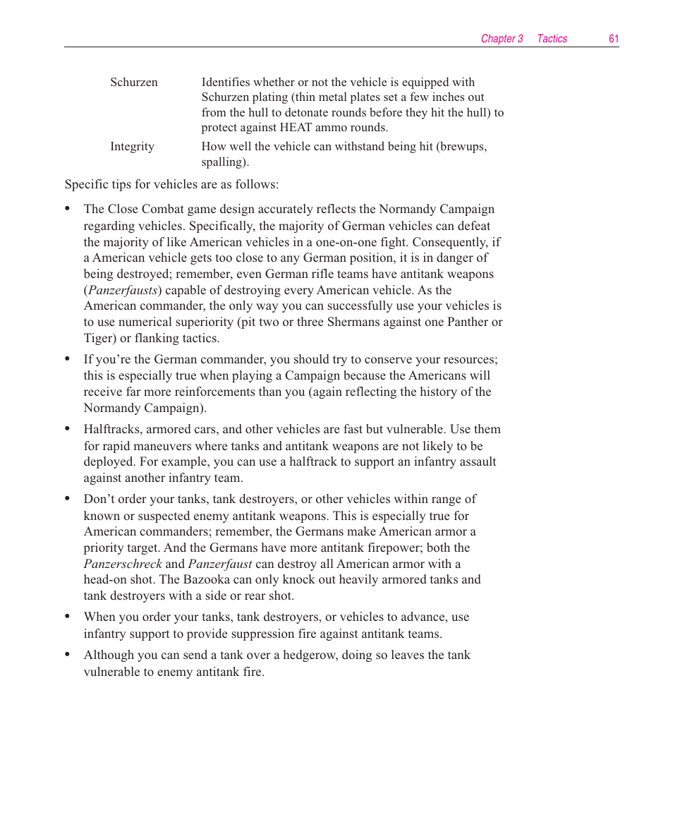Microsoft Close Combat User Manual | Page 62 / 163