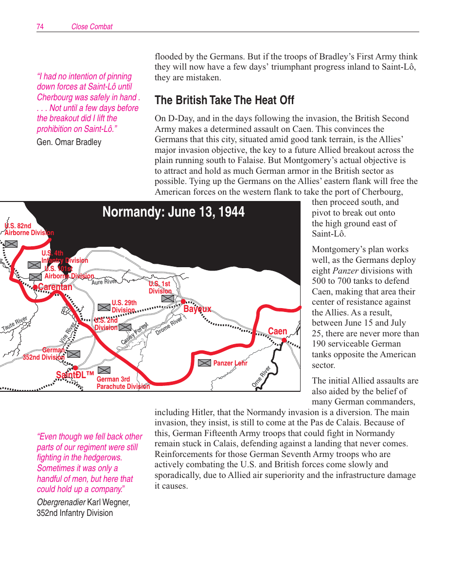 The british take the heat off | Microsoft Close Combat User Manual | Page 75 / 163