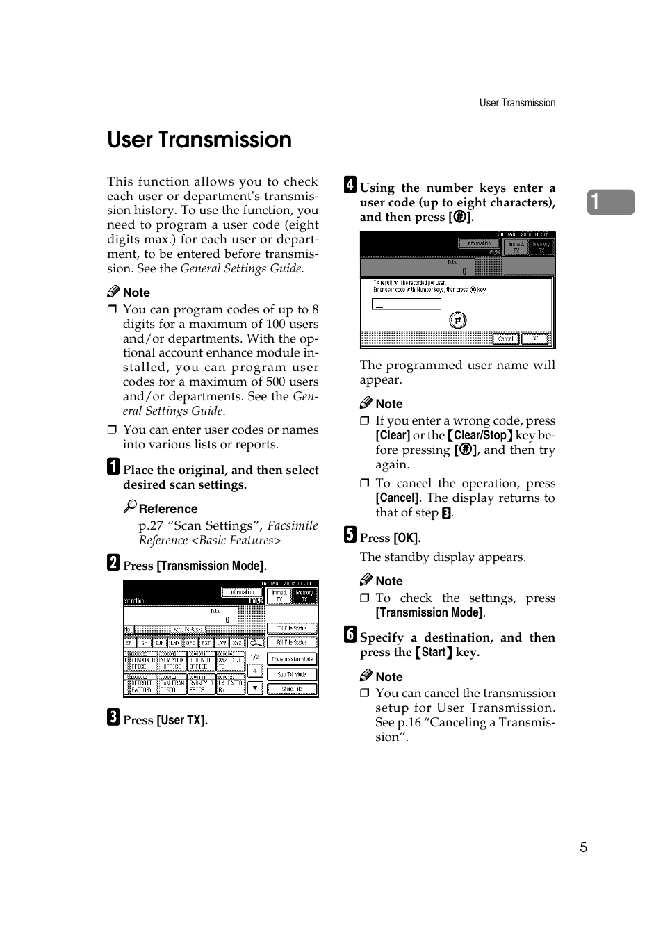 1user transmission | Microsoft 2045 User Manual | Page 17 / 106