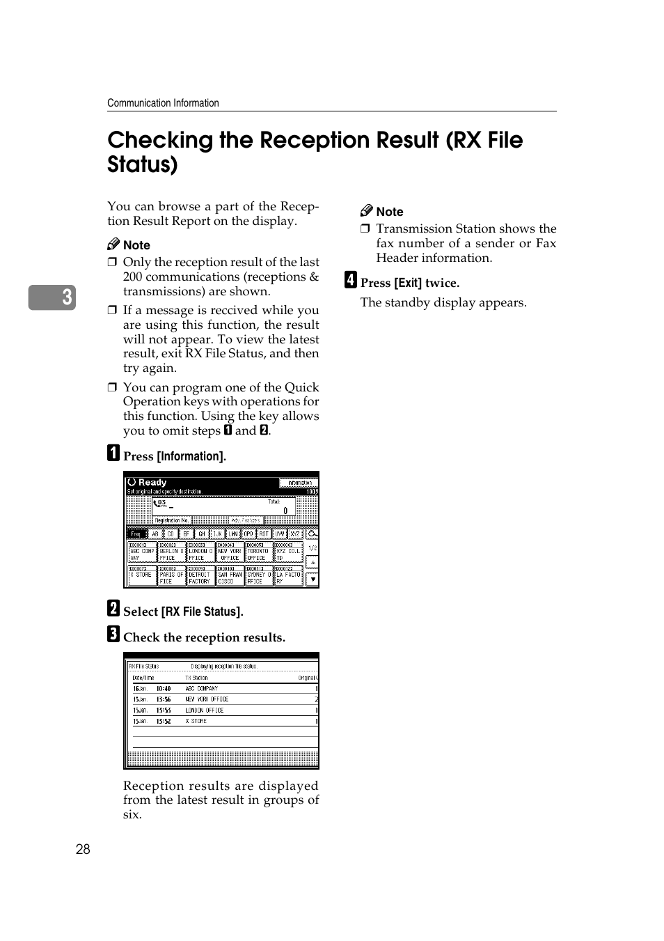 3checking the reception result (rx file status) | Microsoft 2045 User Manual | Page 40 / 106