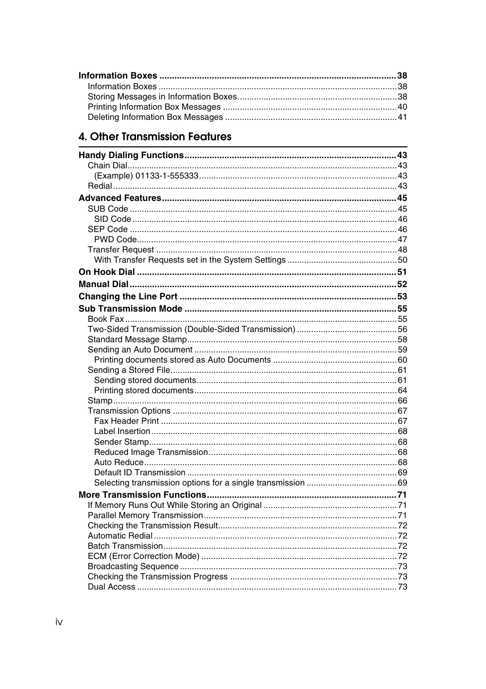 Other transmission features | Microsoft 2045 User Manual | Page 8 / 106