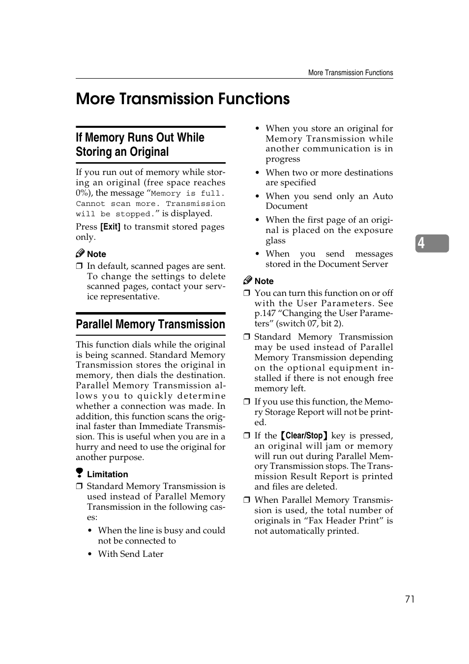 4more transmission functions | Microsoft 2045 User Manual | Page 83 / 106