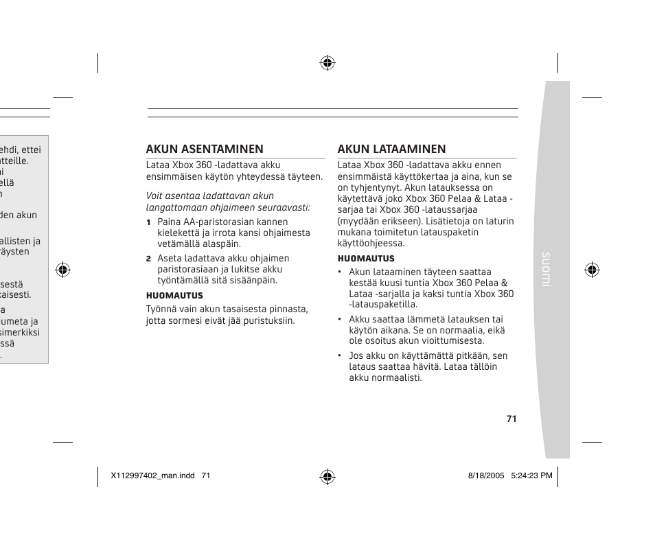 Su om i | Microsoft X11-29974-02 User Manual | Page 71 / 76