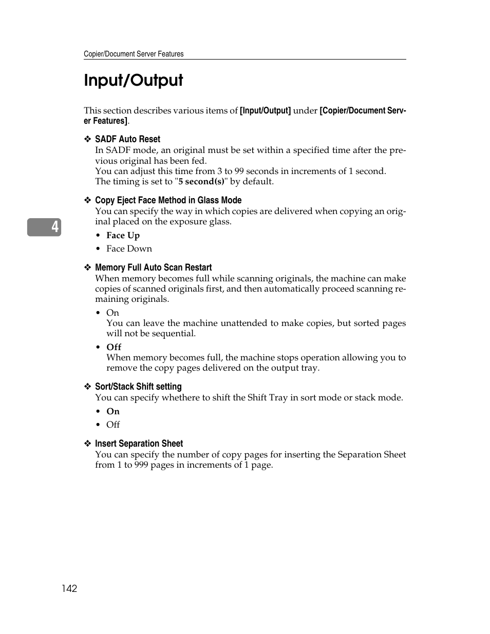 Input/output, 4input/output | Microsoft PRO 906EX User Manual | Page 150 / 298