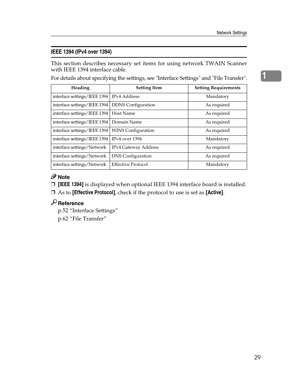 Ieee 1394 (ipv4 over 1394) | Microsoft PRO 906EX User Manual | Page 37 / 298