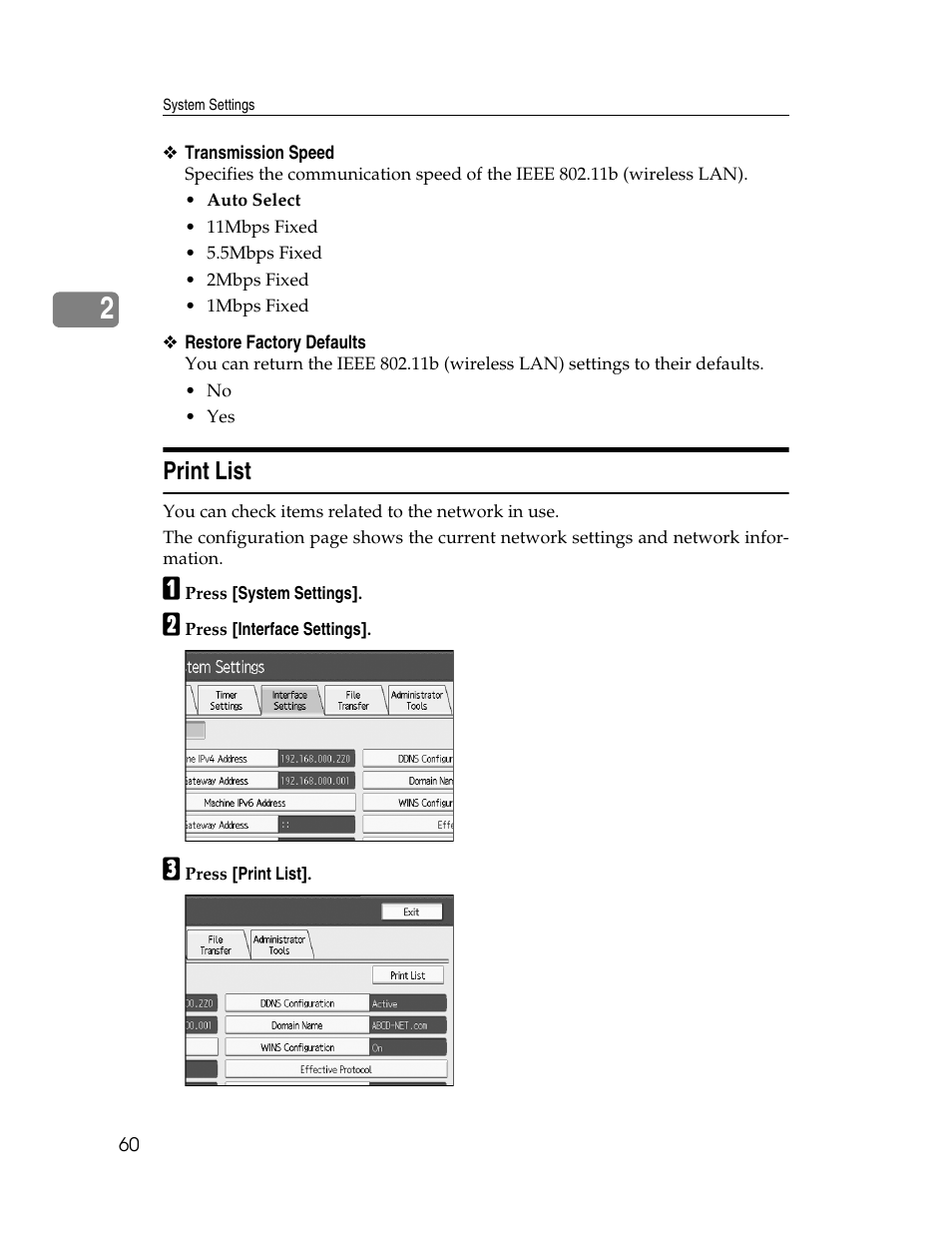 Print list | Microsoft PRO 906EX User Manual | Page 68 / 298