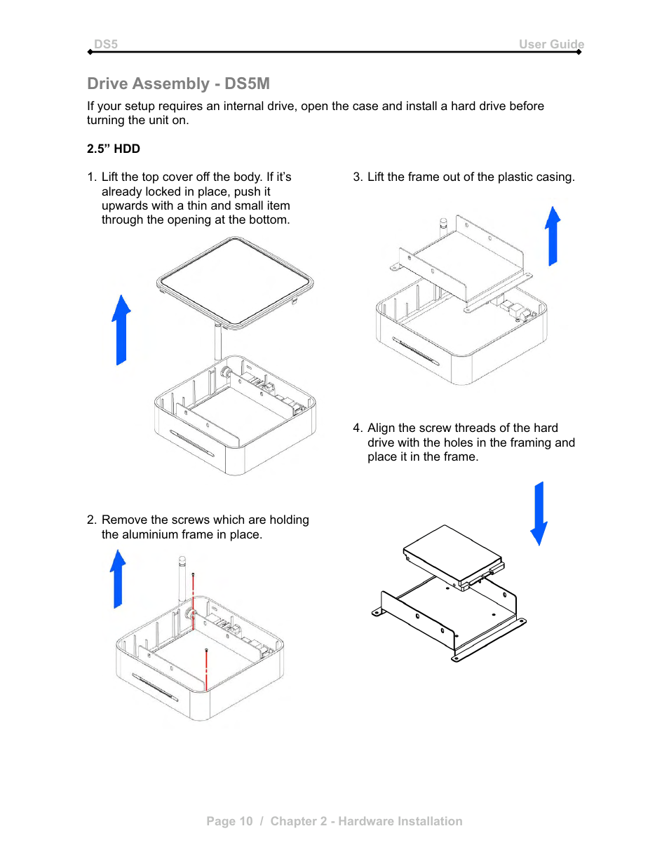 Drive assembly - ds5m | Microsoft DS5 User Manual | Page 12 / 62