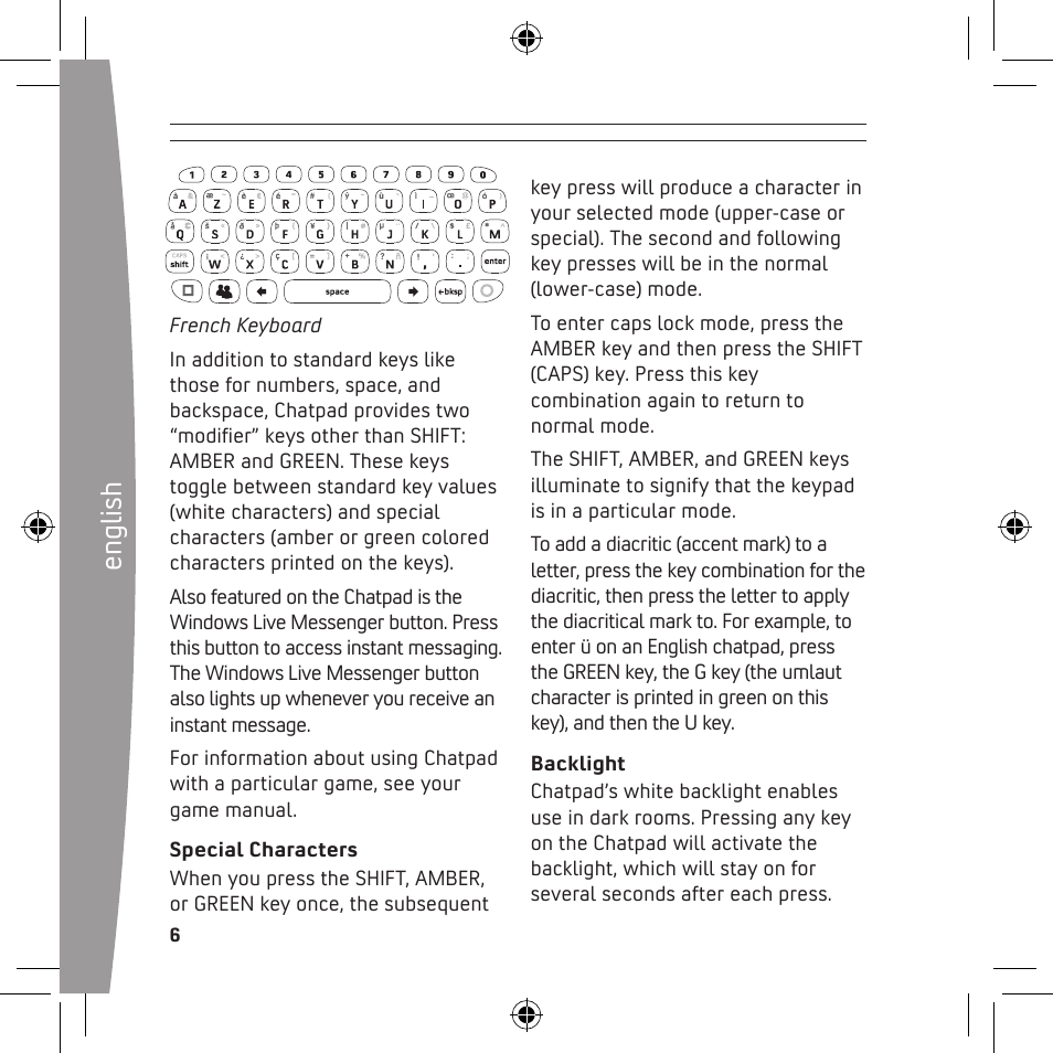 English | Microsoft X13-68046-02 User Manual | Page 6 / 28