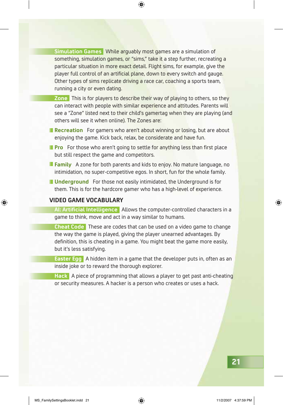 Microsoft 360 User Manual | Page 21 / 24