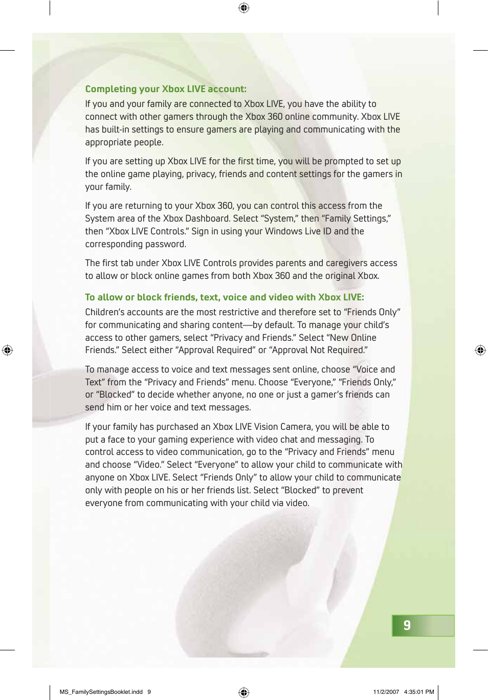Microsoft 360 User Manual | Page 9 / 24