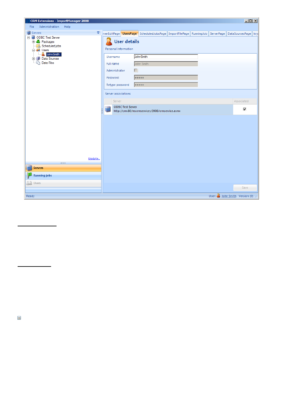 Simple import, Text source | Microsoft C360 User Manual | Page 24 / 55