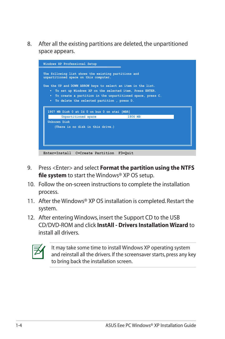 Asus Eee PC 2G/Linux User Manual | Page 8 / 24