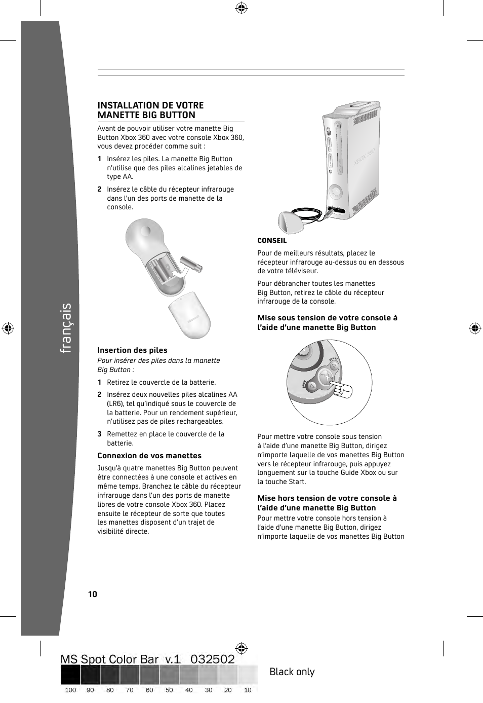 Fr an ça is, Black only | Microsoft ICES-003 User Manual | Page 11 / 26