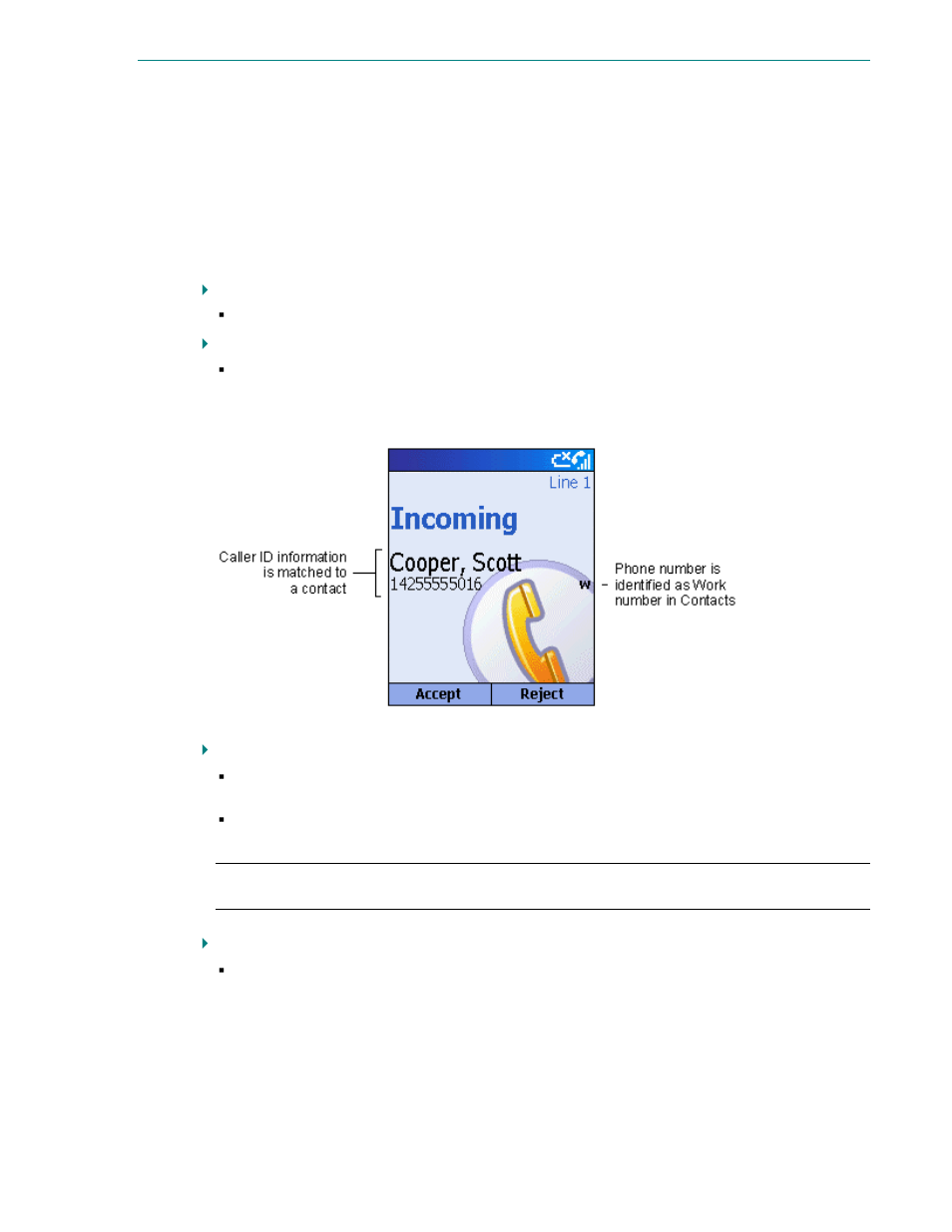 Receiving a call, In-call options | Microsoft Smartphone 2002 User Manual | Page 23 / 74